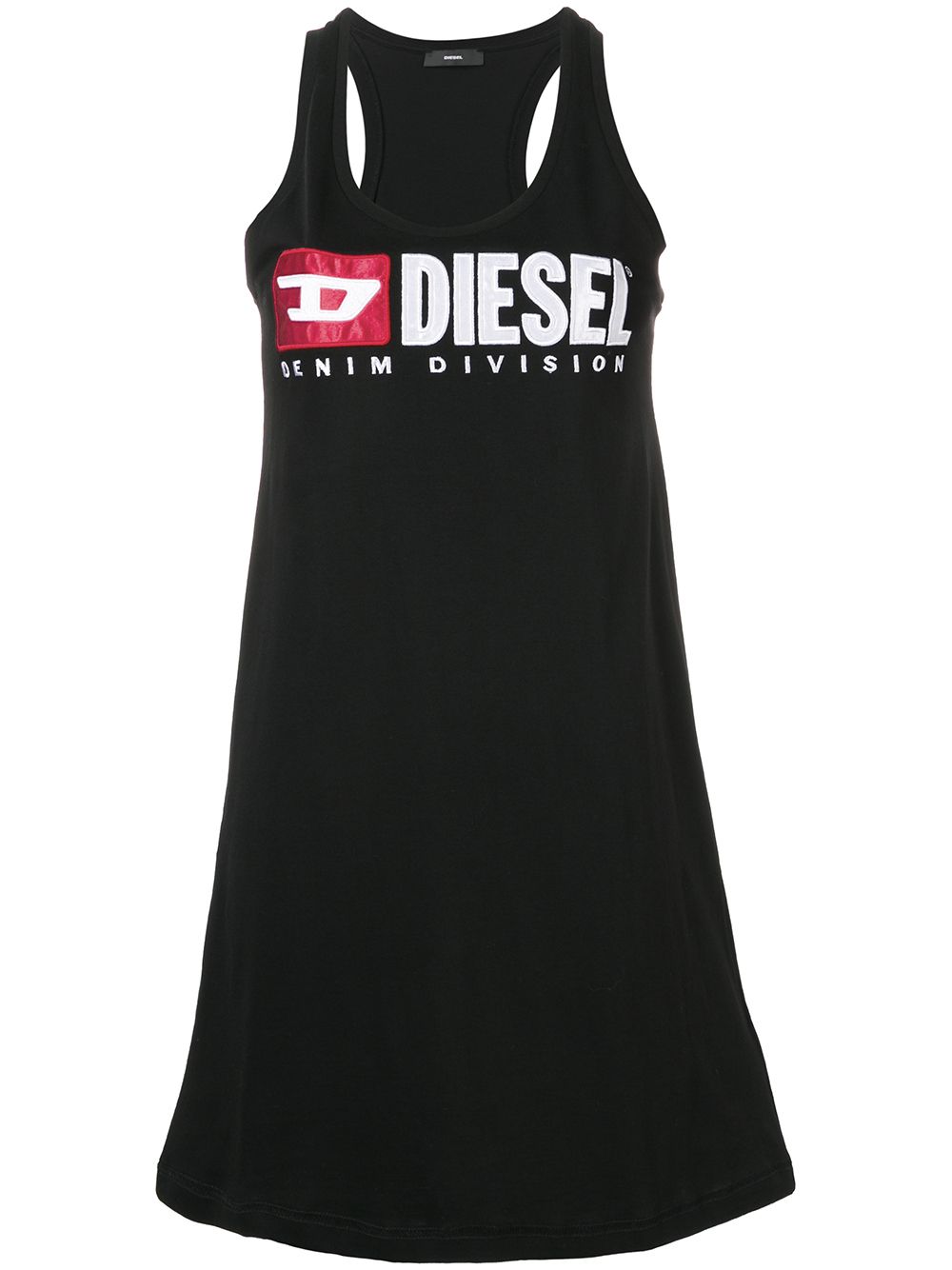 Diesel трикотажный топ с вышитым логотипом от Diesel