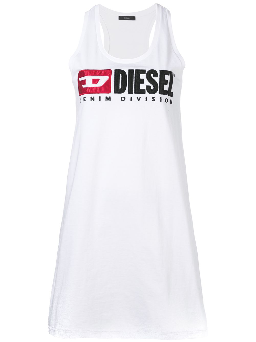 Diesel трикотажный топ с вышитым логотипом от Diesel
