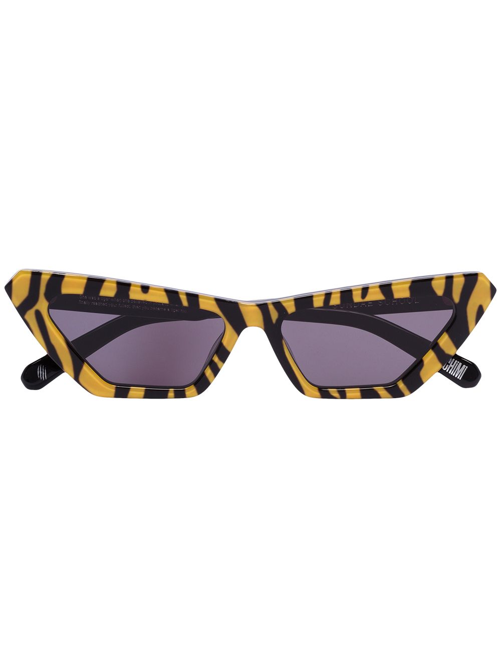 Chimi солнцезащитные очки в оправе 'кошачий глаз' с принтом от Chimi