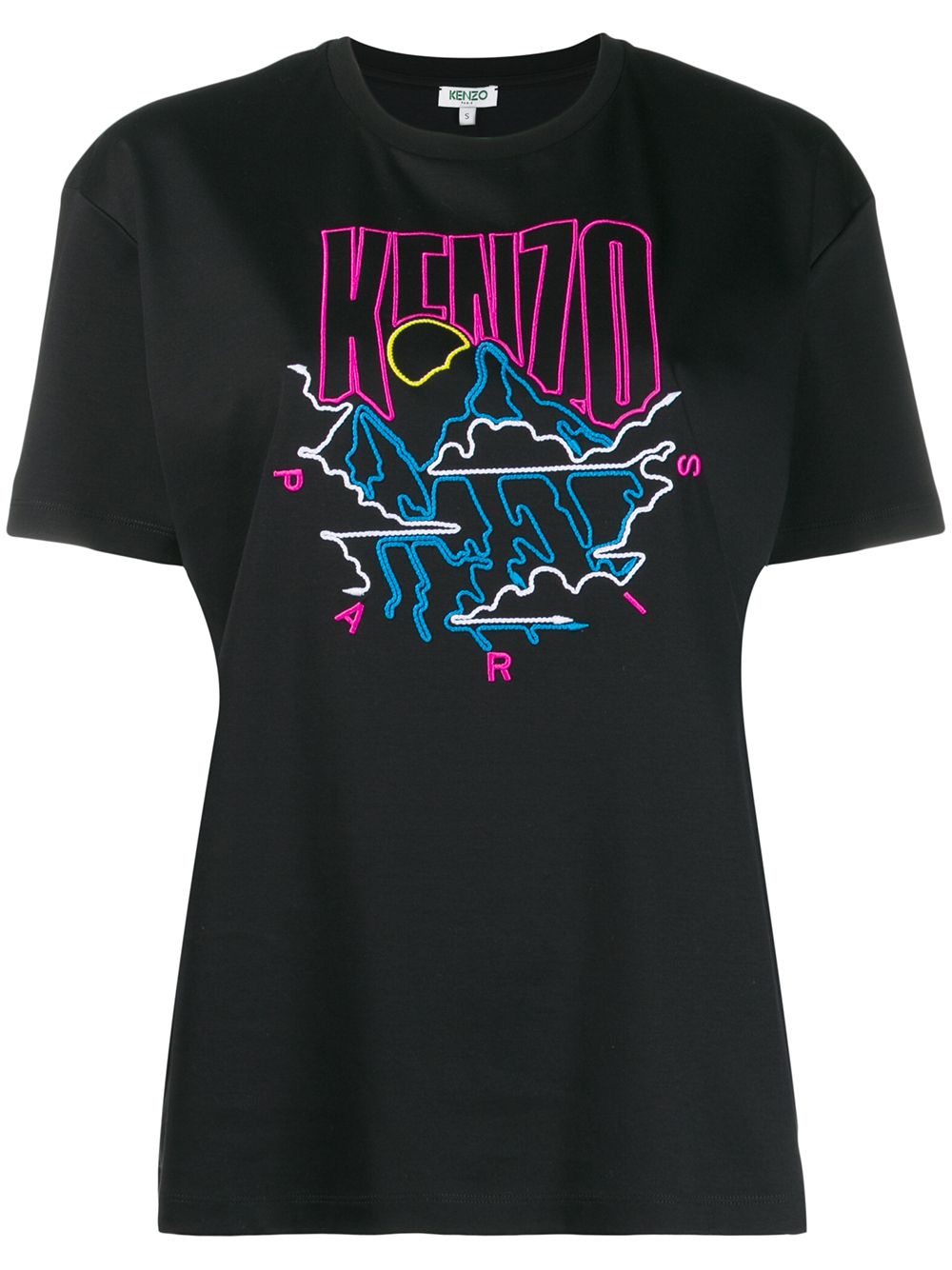 Kenzo футболка с вышитым логотипом от Kenzo