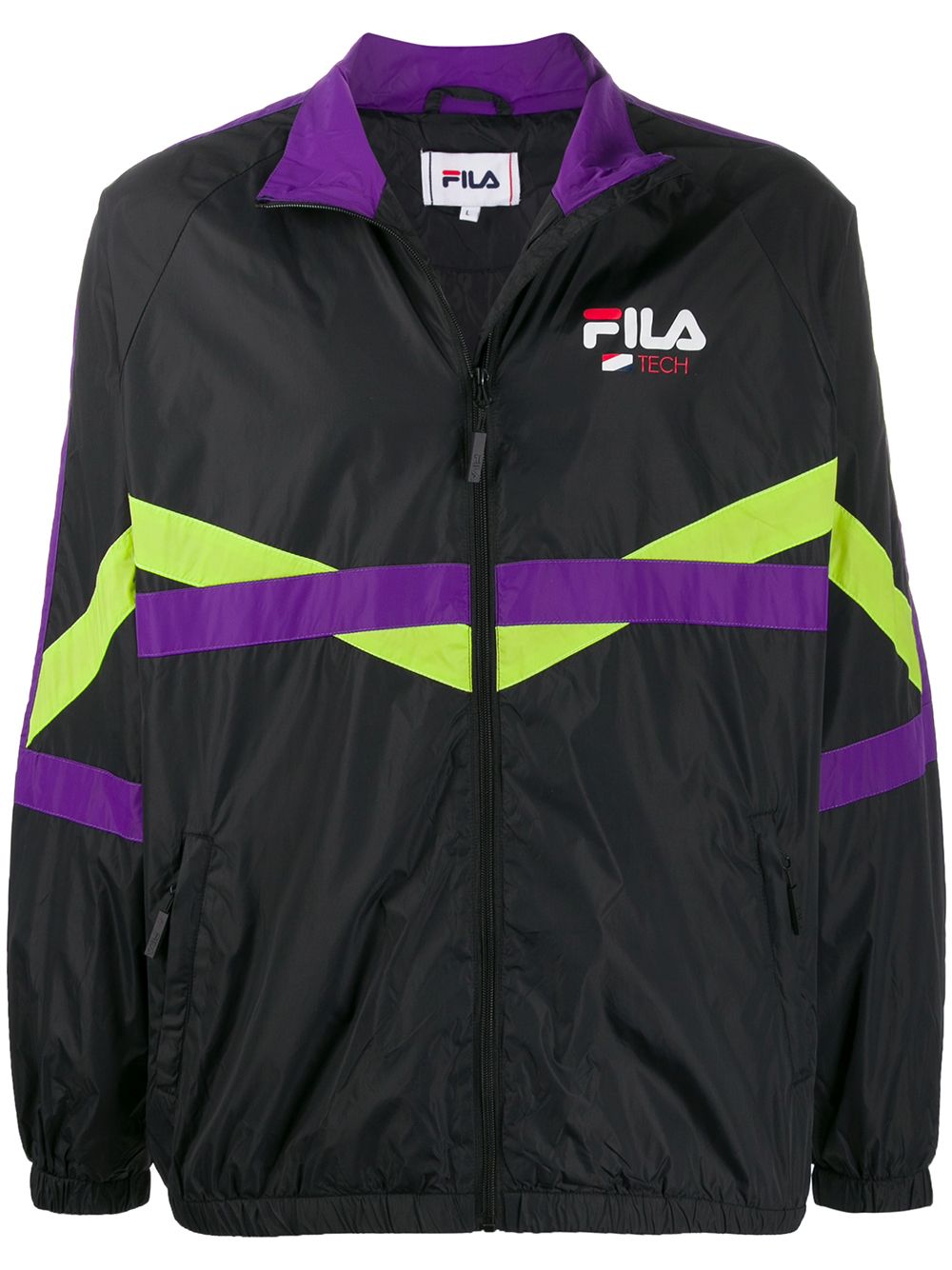 Fila спортивная куртка с контрастными полосками от Fila