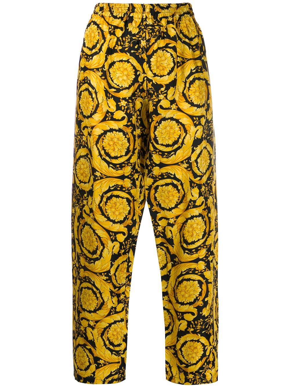 Versace пижамные брюки с принтом Baroque от Versace
