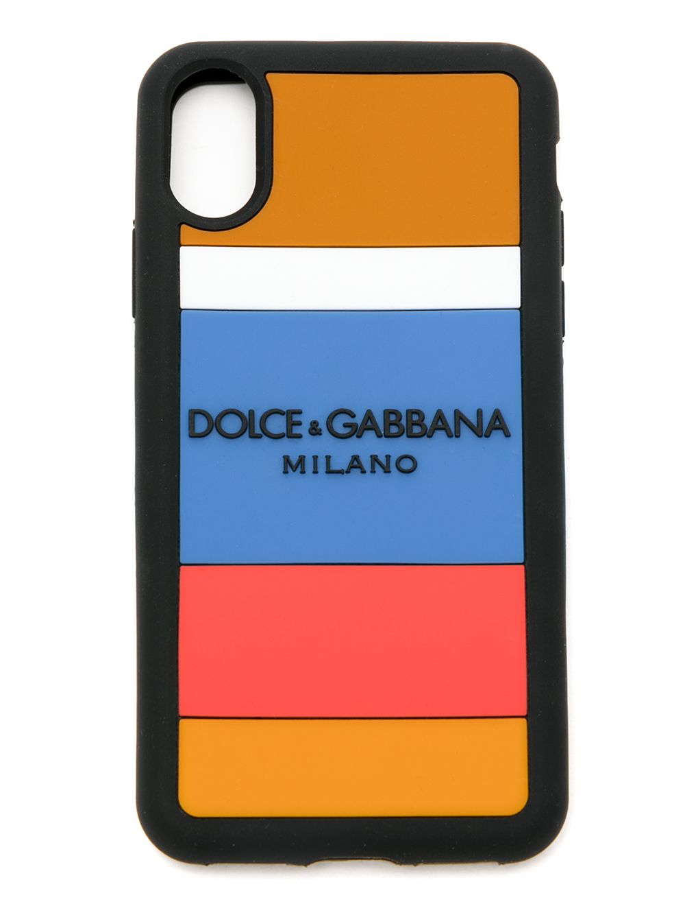 Dolce & Gabbana чехол для iPhone X в полоску