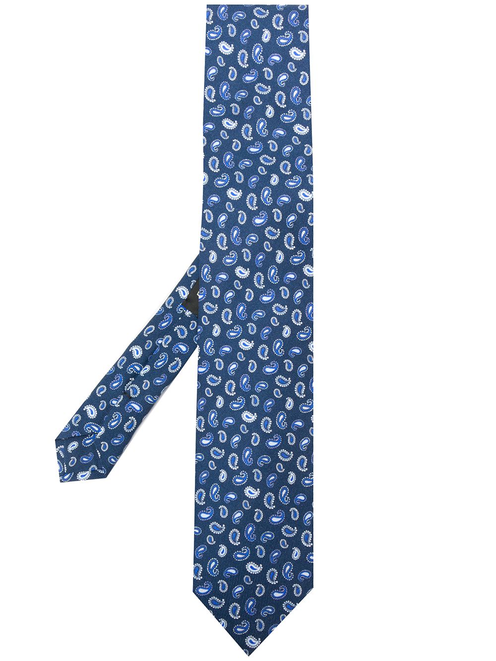 Etro галстук с принтом пейсли от Etro