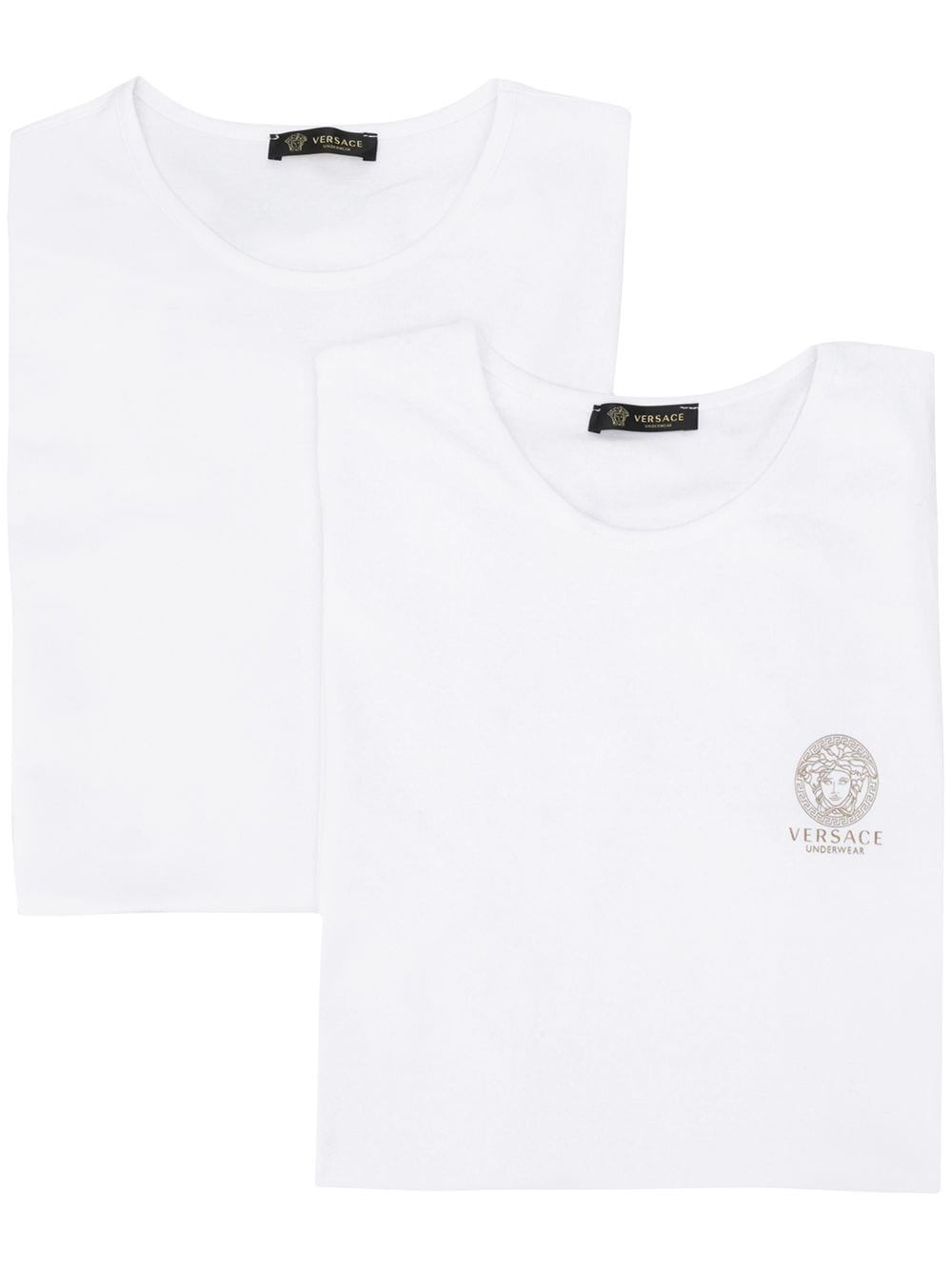 Versace комплект из двух футболок с логотипом Medusa от Versace