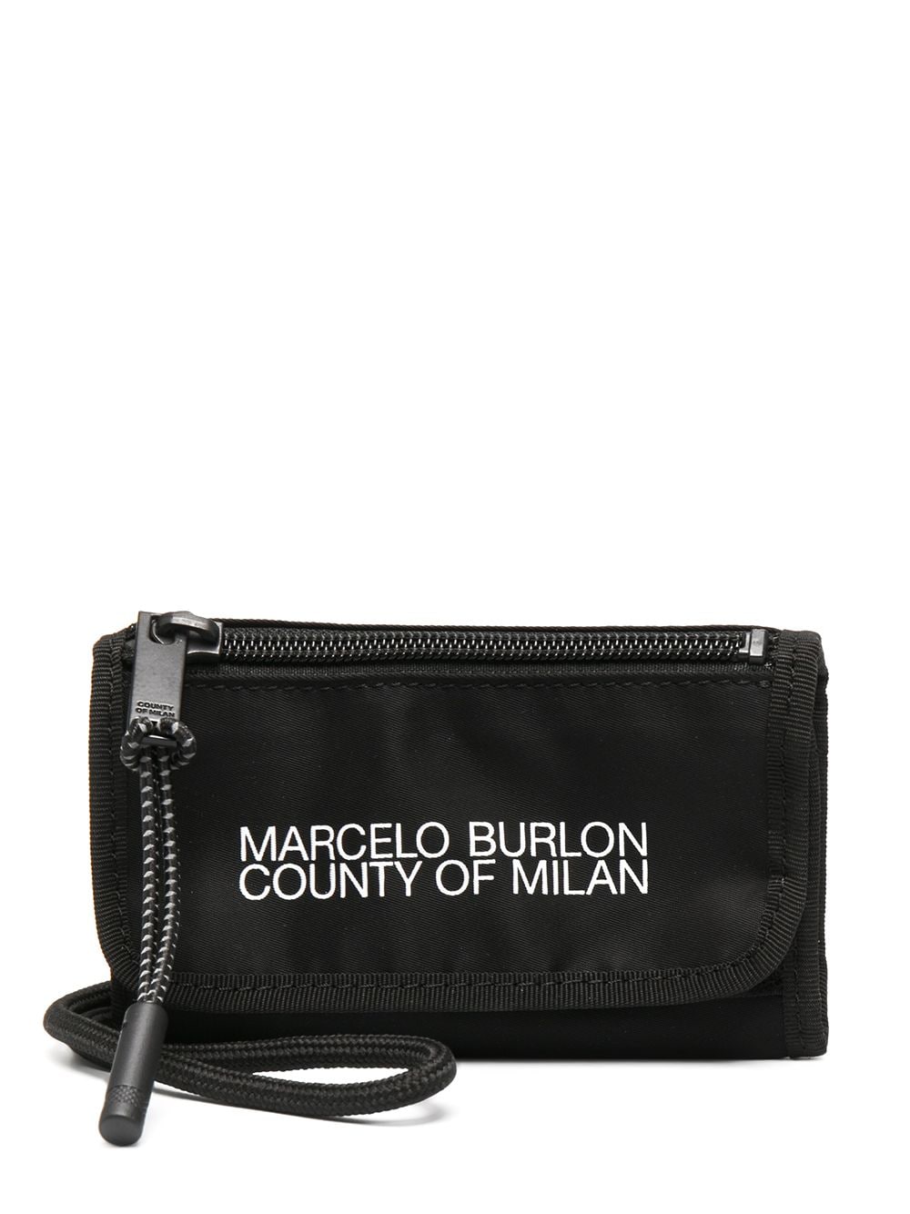 Marcelo Burlon County of Milan клатч с ремешком на шею и логотипом