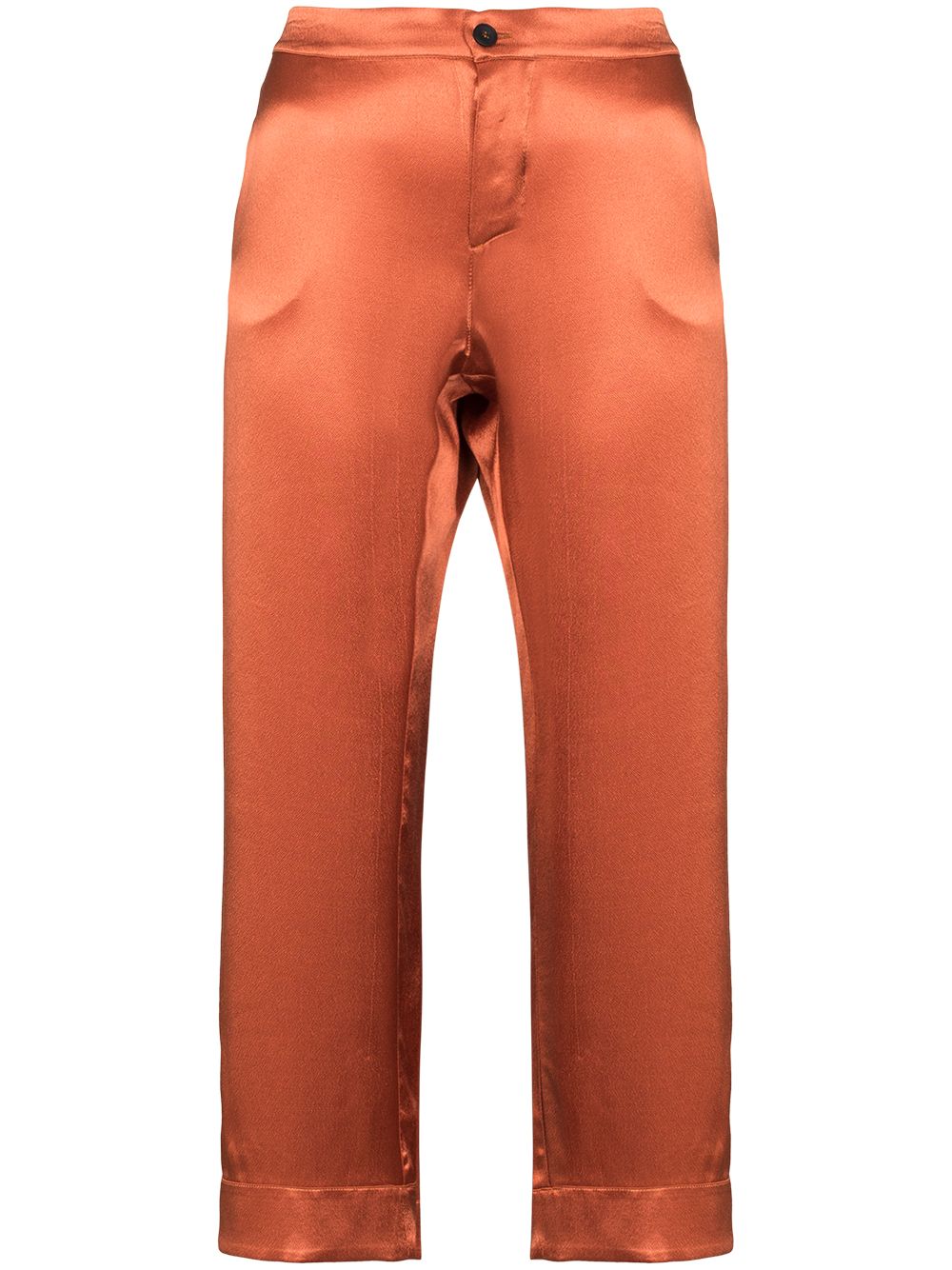 Asceno укороченные пижамные брюки Antibes от Asceno