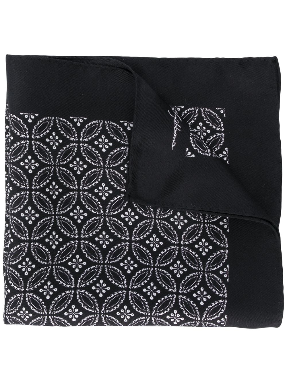 Dolce & Gabbana платок с геометричным принтом