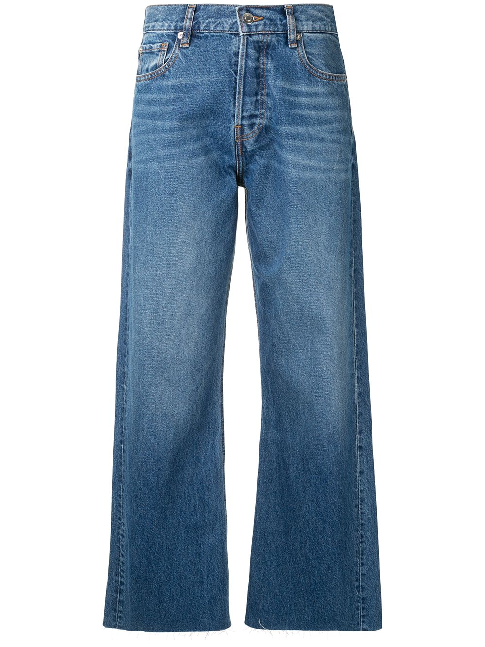 IRO расклешенные укороченные джинсы от IRO