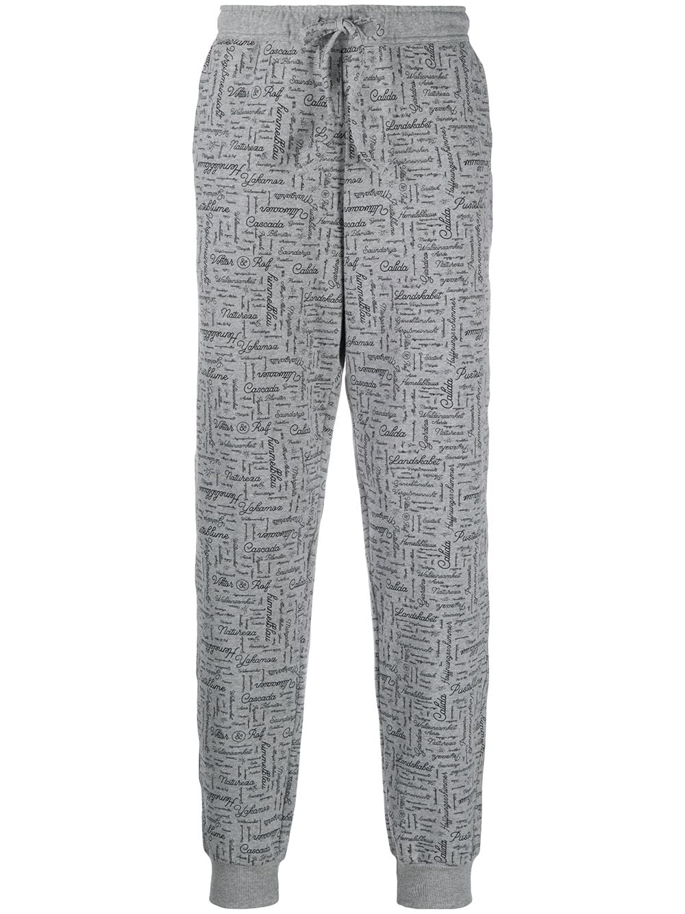 Viktor & Rolf пижамные брюки с надписью
