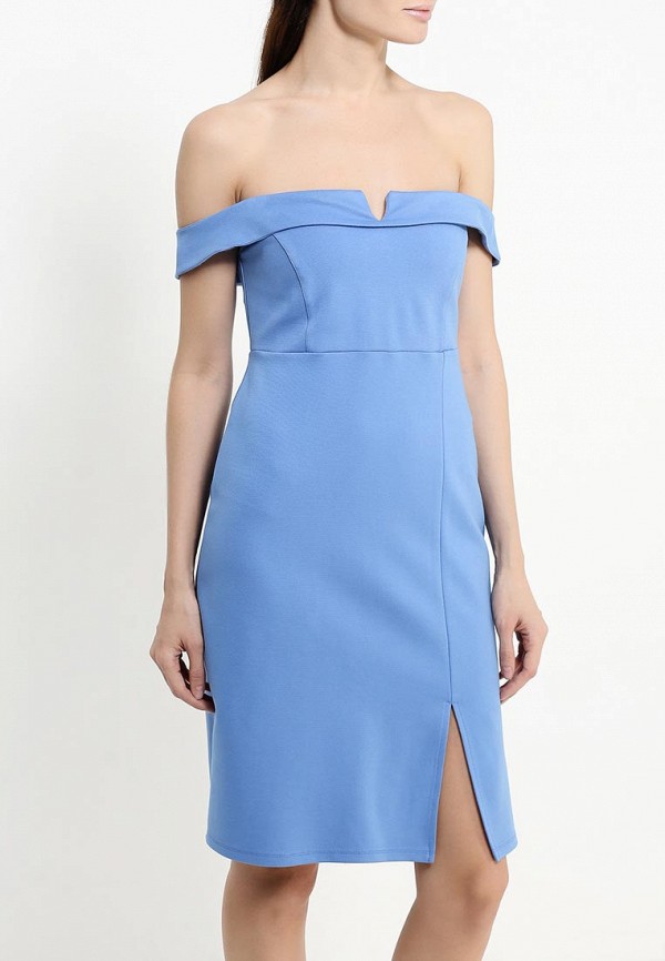 Фото 3 - женское вечернее платье adL голубого цвета