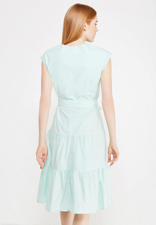 Фото 3 - женское платье Lusio голубого цвета