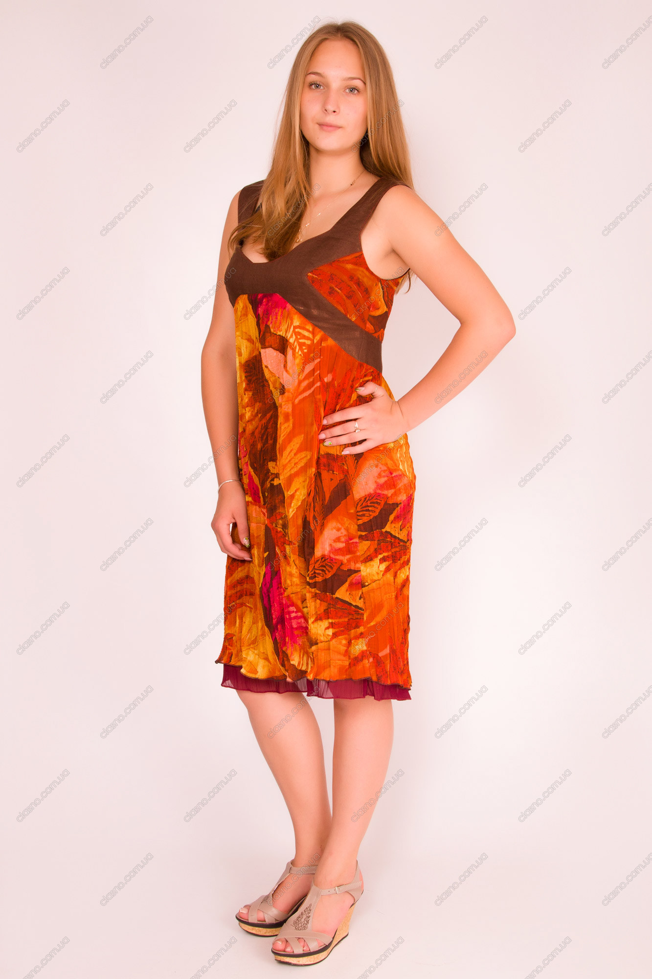 Платье сарафан от Деловая Леди
