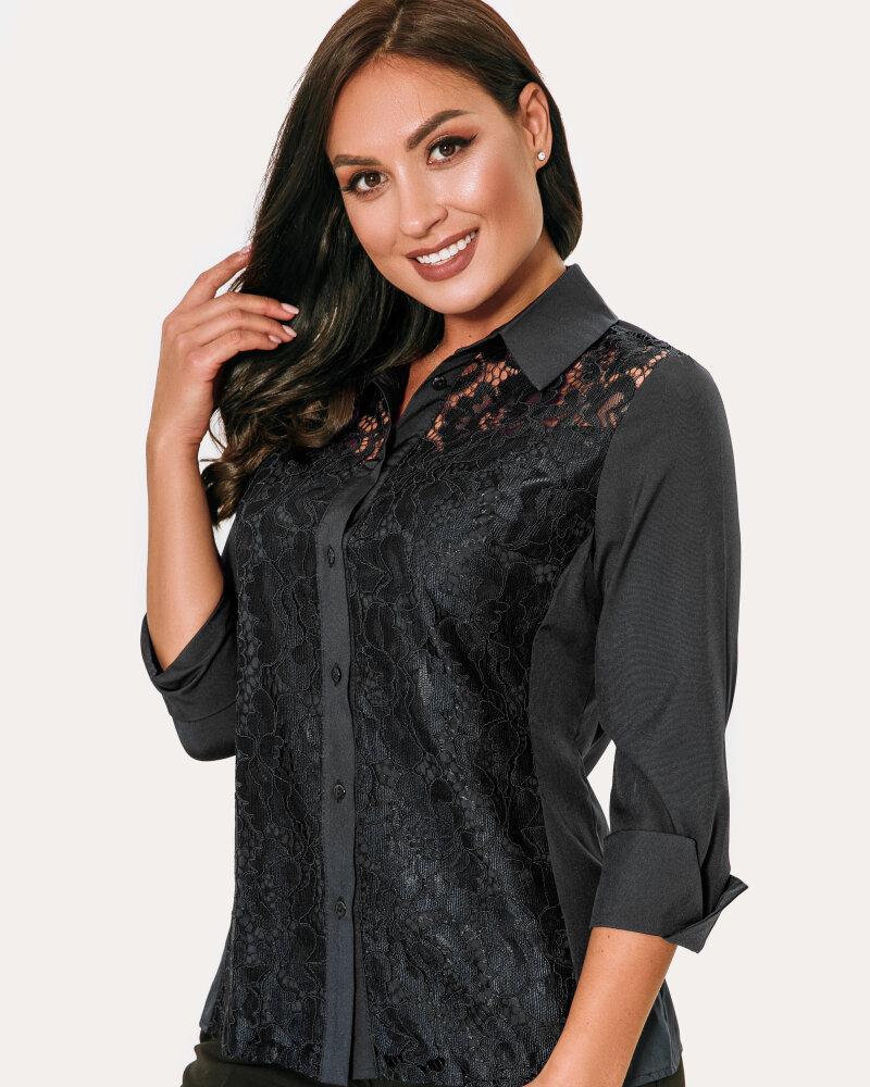 Блуза чорного кольору от Gepur
